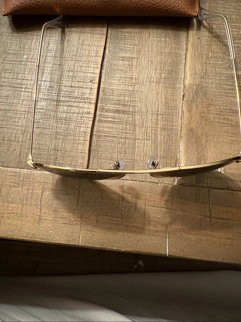 Ray-Ban Aviator Sunglasses in Gold Frame with Dark Green Lenses